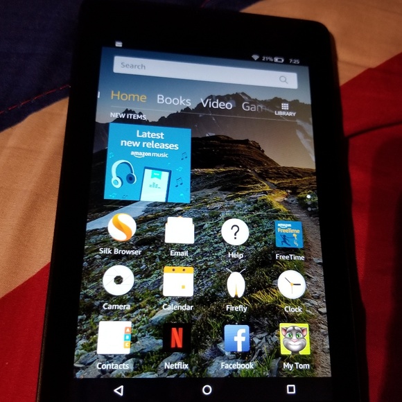 Amazon 7 fire tablet - Picture 1 of 2